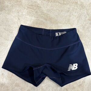 New Balance Women's Dark Blue Athletic Shorts
